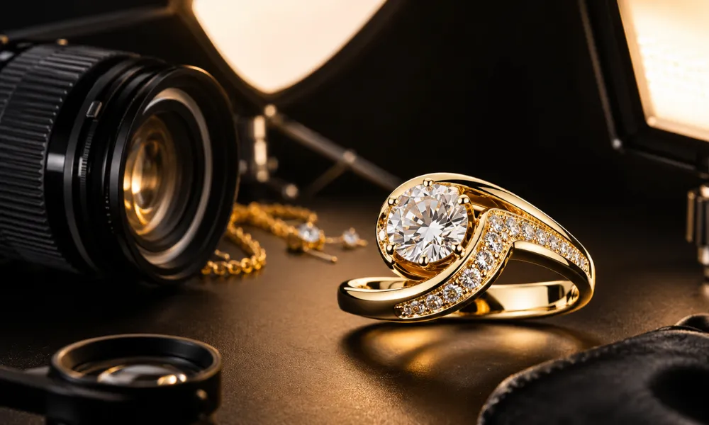 آموزش عکاسی از طلا و جواهرات